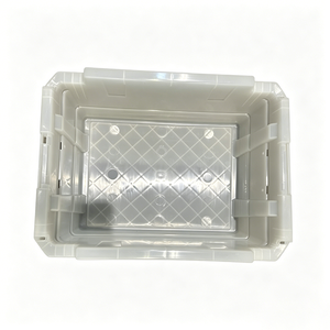 Vietnam Custom <b>Plastic</b> Injection Molding HDPE PP Turnover Box Logistics <b>Basket</b> for Agriculture Fruit Picking Seafood Transport - Product Image 3
