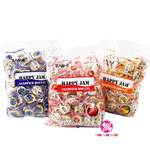 Kỳ lạ thực phẩm ăn nhẹ 500g số lượng lớn dứa hương vị trái cây mini Cookie mứt trung tâm đầy bánh sandwich bánh quy - Product Image 6