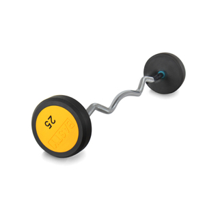 <span class=keywords><strong>BFT</strong></span> GuangZhou Prix usine promotionnel Barre de musculation personnalisée à courbure fixe et droite en caoutchouc et acier, Accessoires de gym - Product Image 3