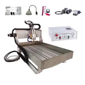 2.2KW CNC Router 6040 4 Axis USB LPT 2 In 1 Z-Axis Height 60mm 120mm Metal Engraving PCB Milling Cutting Machine