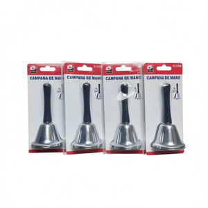 CAMPANA DE MANO Hand Bell 6.5cm Bicycle Bell Set of 4 - Product Image 2
