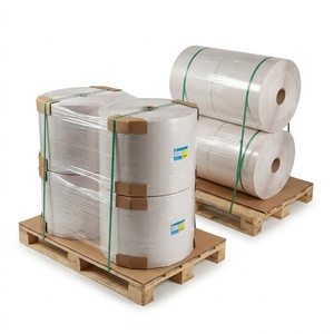 Rouleau géant d'étiquettes en papier thermique couché <span class=keywords><strong>Antac</strong></span>, rouleaux maîtres de stock d'étiquettes autocollantes personnalisées, matière première DT Eco vierge - Product Image 5