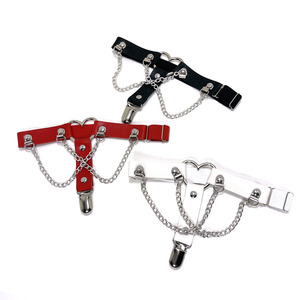 <span class=keywords><strong>Cadena</strong></span> <span class=keywords><strong>de</strong></span> Cuero <span class=keywords><strong>de</strong></span> Moda Punk Personalizada YULING, <span class=keywords><strong>Cadena</strong></span> <span class=keywords><strong>de</strong></span> <span class=keywords><strong>Muslo</strong></span> con Corazón <span class=keywords><strong>de</strong></span> Alta Elasticidad - Product Image 6