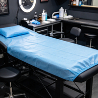 Draps de lit jetables en non-tissé PP SMS pour brancards, pour spa/salon