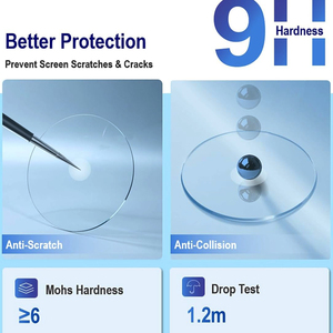 Protector de pantalla para <span class=keywords><strong>HUAWEI</strong></span> <span class=keywords><strong>Watch</strong></span> GT 5 Pro 46MM Reloj inteligente de vidrio templado 9H Sin burbujas <span class=keywords><strong>F</strong></span>ácil instalación - Product Image 3