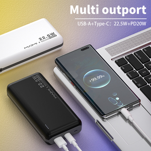 ไมมิ โฮลเซลล์ <span class=keywords><strong>พา</strong></span><span class=keywords><strong>ว</strong></span><span class=keywords><strong>เวอร์</strong></span><span class=keywords><strong>แบงค์</strong></span>ชาร์จเร็<span class=keywords><strong>ว</strong></span> 20000 มิลลิแอมป์ 22.5 <span class=keywords><strong>ว</strong></span>ัตต์ USB-C PD20W <span class=keywords><strong>พา</strong></span><span class=keywords><strong>ว</strong></span><span class=keywords><strong>เวอร์</strong></span><span class=keywords><strong>แบงค์</strong></span>พกพาสำหรับโทรศัพท์มือถือ - Product Image 2