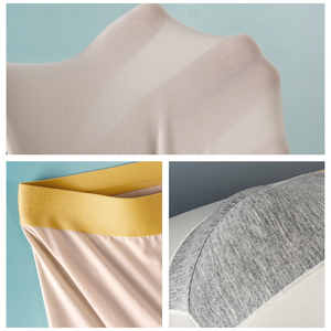 Calzoncillos de hombre de marca blanca con logotipo personalizado OEM ODM, ropa interior de hombre de pierna larga de alta calidad, Calzoncillos Bóxer deportivos sin costuras de seda helada - Product Image 4