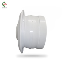 Buse sphérique en alliage d'aluminium, diffuseur de jet à boule réglable à 360 degrés pour système de climatisation central HVAC