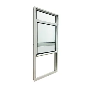 이중 유리를 끼우는 알루미늄 두 배 걸린 창틀 단 하나 걸린 Windows 수직 미닫이 창