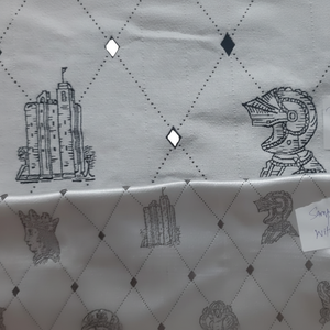 Telas de tapicería personalizadas de tejido Jacquard de poliéster para cojín de cortina de sofá con motivos para exportación - Product Image 1