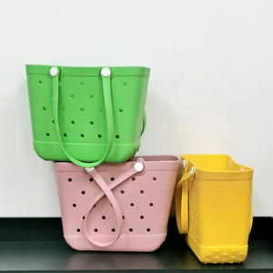 Hot Bán Kích Thước Lớn <span class=keywords><strong>Leopard</strong></span> Tote Chất Lượng Cao EVA Bãi Biển Không Thấm Nước Túi Hai Thiết Kế Giản Dị Mở Tùy Chỉnh In Ấn Túi Xách - Product Image 6