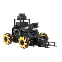 Coche Robótico Inteligente Hiwonder Clawpi Ros2 con Raspberry Pi 5, Navegación, Transporte, Brazo Robótico, Visión Artificial y Robot ROS
