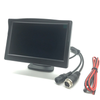 Moniteur AHD 5 pouces de haute qualité TFT IPS Support AHD 1080P 960P 720P SD 960H D1 CVBS Caméra Support Mobile DVR Mobile NVR