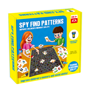 En 2020 Amazon vende top juguetes de los niños Montessori de entrenamiento de memoria de juegos como la educación y la enseñanza - Product Image 1