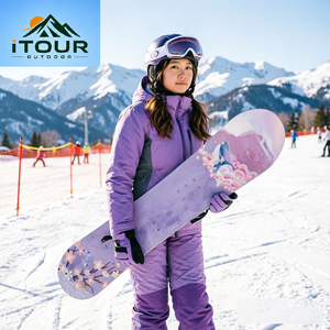 Tabla de Snowboard Profesional con Núcleo de Álamo, Diseño Asimétrico, Flexión Receptiva, Estabilidad para Carving, All Mountain, Freeride, Invierno - Product Image 6