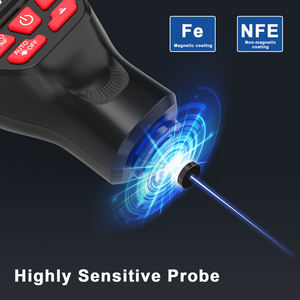 HW300-MAX <span class=keywords><strong>LCD</strong></span>-Autobeschichtungs-Dicken messgerät 0-2000UM ABS-Messwerk zeuge Autolackfilm-<span class=keywords><strong>Tester</strong></span> DFT-Meter-Batterie für Autos - Product Image 5