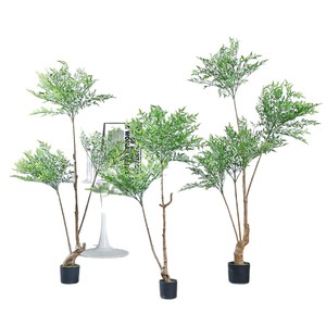 Árbol Artificial Meng Jie Nandina Domestica de 60 cm, Decoración de Interiores, Planta de Estilo Chino - Product Image 5