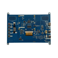 Pantalla Táctil Capacitiva IPS de 4.3, 5, 7 y 10.1 Pulgadas para Raspberry Pi, 1024*600, con Interfaz HD y USB y Soporte de Montaje