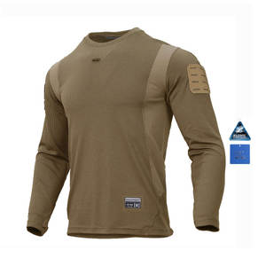 Emersongear T-Shirt da Combattimento a Maniche Lunghe per Uomo, Maglietta Tattica a Girocollo ad Asciugatura Rapida, Leggera, Assorbi Sudore, <span class=keywords><strong>Abbigliamento</strong></span> da Escursionismo - Product Image 1