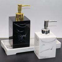 Résine Hôtel Salle De Bains Distributeurs De Savon Liquide Bouteille De Shampooing Vide pour Gel Douche Détergent À Lessive Désinfectant Pour Les Mains Bouteille Pressée