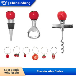 Christmas Wine Stoppers With Bottle Openers Reusable Decorative Corks For Holiday Party Gift - Product Image 4