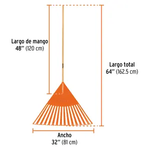 Balai à feuilles haute capacité BOX 6, TRUPER - Product Image 3