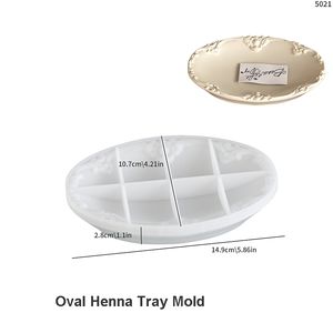 Nuove Idee: Stampi in <span class=keywords><strong>Silicone</strong></span> con Motivo a Rilievo in Stile Europeo per Vassoi Ovali, Rotondi e Quadrati, Stampi per Resina, Gesso e Cemento Fai-da-Te - Product Image 5