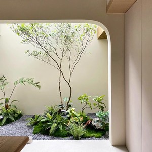 Escaparate DE PAISAJE DE MADERA borracha de caballo Artificial para interiores y exteriores, árboles banianos artificiales, paisaje de árbol decorativo - Product Image 2