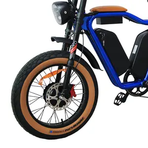 ที่ถูกที่สุด Fast ebike ไฟฟ้าจักรยาน 48v 22AH 20 นิ้วล้อแบตเตอรี่คู่มอเตอร์คู่จักรยานไฟฟ้าจักรยานเมือง