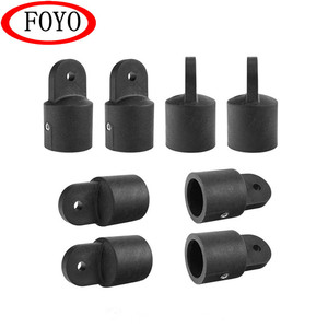 Weipfoyo — accessoires de quincaillerie pour bateau, mécanisme coulissant à <span class=keywords><strong>4</strong></span> nœuds, en Nylon noir, nouveau modèle - Product Image 4