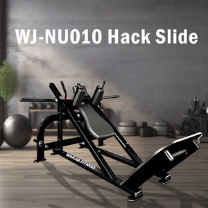 Placa de entrenamiento de fuerza de calidad superior cargada gimnasio comercial equipo de fitness <span class=keywords><strong>Hack</strong></span> Slide comprar en línea - Product Image 2