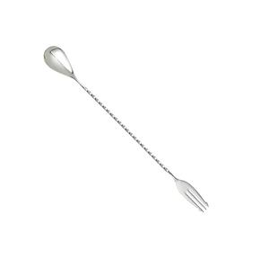 Cuchara de Metal de acero inoxidable de nuevo diseño para herramientas de barra de mezcla de cócteles accesorios para servir bebidas - Product Image 3