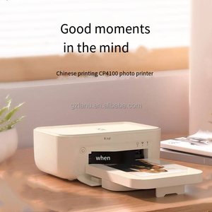 Cp4100 4x6 nhiệt nhuộm thăng hoa in ấn AR video ngay lập tức Nhỏ gọn hộ chiếu ảnh Máy in màu từ điện thoại di động không dây - Product Image 2