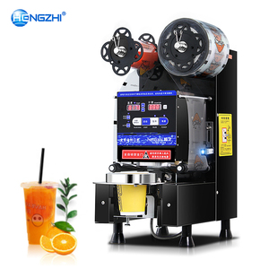 Machine <span class=keywords><strong>de</strong></span> scellage automatique <span class=keywords><strong>de</strong></span> gobelets en plastique HENGZHI, scelleuse <span class=keywords><strong>de</strong></span> gobelets pour thé à <span class=keywords><strong>bulles</strong></span>, thé au lait Boba, avec système <span class=keywords><strong>de</strong></span> roulement <span class=keywords><strong>de</strong></span> film - Product Image 2