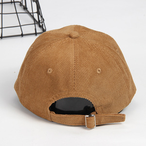 Nhà Máy Giá Thấp Moq Cổ Điển Màu Rắn Trống Đồng Bằng 6 Bảng Điều Chỉnh Gorras Mũ Bóng Chày Không Có Cấu Trúc Cha Mũ Vải To To Thu Bóng Chày Mũ - Product Image 4