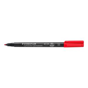 STAEDTLER - Rotulador Permanente LUMOCOLOR Rojo (M) - Product Image 1