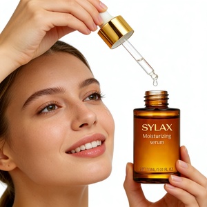 Suero Facial de Lujo de Primera Calidad Antienvejecimiento y Antiarrugas con Ácido Hialurónico, Botella de Vidrio Ámbar de 30 ml para Mujeres - Product Image 3