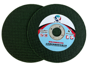 Piringan pemotong <span class=keywords><strong>125mm</strong></span> 5 inci, alat gerinda sudut roda abrasif tahan lama logam dan baja tahan karat - Product Image 3
