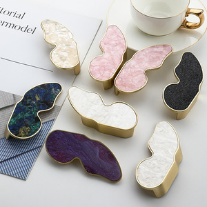 Furniture Handle And <b>Knob</b> Butterfly Shape Zinc Alloy Minimalist Cabinet Drawer Durable - Product Image 3