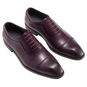 Chaussures plates en cuir noires pour hommes, style britannique décontracté, pour affaires, mariage et soirée - Product Image 2