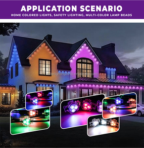 Luci LED RGB da Esterno 3000K, 12V/24V DC, IP67, Illuminazione a Punti in Plastica per Decorazioni Natalizie - Product Image 6