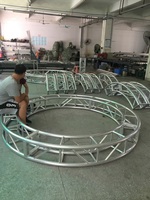 Sistema de elevación de altavoces con truss de aluminio tipo spigot para colgar altavoces, truss cuadrado con spigot