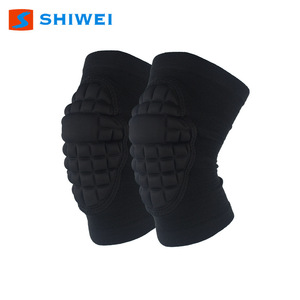 Genouillères Shiwei noires, protection antichoc pour le cyclisme, la randonnée, les sports, unisexe, taille universelle - Product Image 3