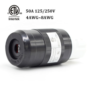 50A 125/250V Generatorst ecker mit Stift USA/Kanada NEMA SS 2-50R Shore 4-poliger gerader Klingen anschluss 3-polig für Marine - Product Image 4