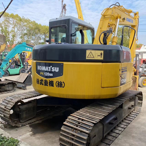 Excavadora Komatsu Pc128, maquinaria de construcción japonesa Original, buen estado, calidad, excavadora hidráulica sobre orugas, bomba de Motor de núcleo - Product Image 1
