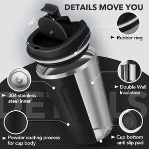 <span class=keywords><strong>Vaso</strong></span> Térmico Personalizado, Taza Térmica Digital, Tazas Térmicas de Acero Inoxidable, Vasos para Café, Tazas Térmicas al por Mayor, Taza de Café - Product Image 2