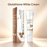 Crème Éclaircissante Intensive au Glutathion et aux Herbes 20g – Vitamine C, Acide Kojique, Antioxydant, Glycérine pour un Teint Lumineux et Durable