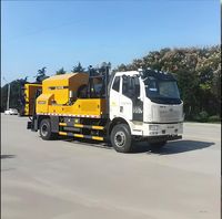 En stock, prix usine : Camion de maintenance des routes XLY103TB pour la réparation de chaussées en asphalte, machine à retapisser à chaud pour bitume