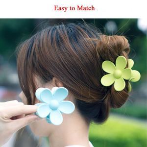 <span class=keywords><strong>Artstar</strong></span> กิ๊บหนีบผมสำหรับ8381ผู้หญิงสีเขียวสีชมพูดอกไม้สีฟ้าขนาดใหญ่เคลือบ - Product Image 4