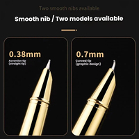 Vente en gros de stylo à bille de luxe de haute qualité style classique métal sport multifonctionnel 0.5mm largeur d'écriture logo d'impression personnalisée